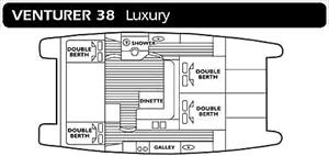Venturer 38 Luxury Motor Cruiser