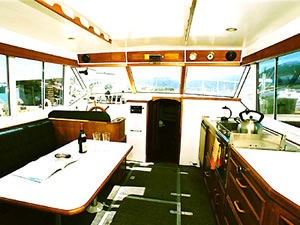 Motor boat in the Whitsundays