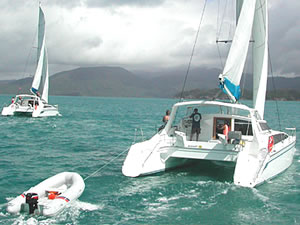 Charter Catamarans in the Whitsundays
