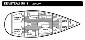 Beneteau 43.4 Luxury Yacht