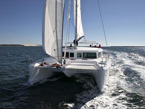 Whitsunday luxury catamaran sailing
