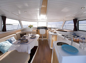 Motor boat in the Whitsundays