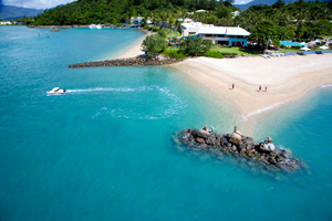 Daydream Island Resort Aerial